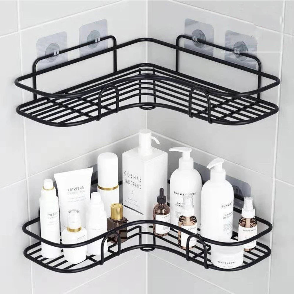 Metal Bathroom Corner Rack