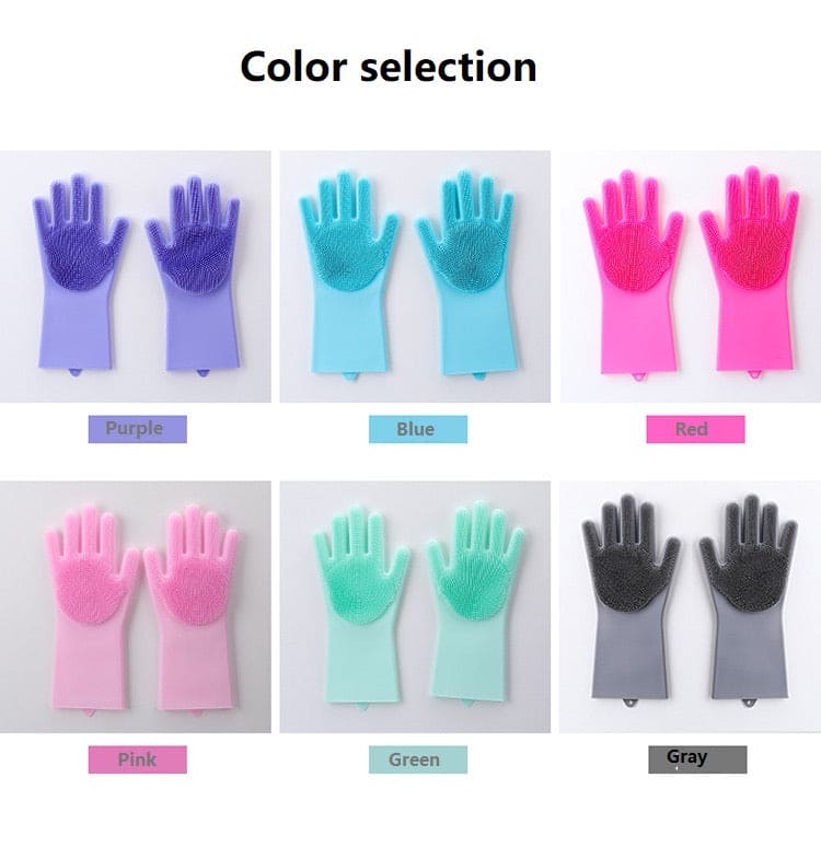 Washing Gloves, Silicone Dish Washer, Hand Gloves For Cleaning