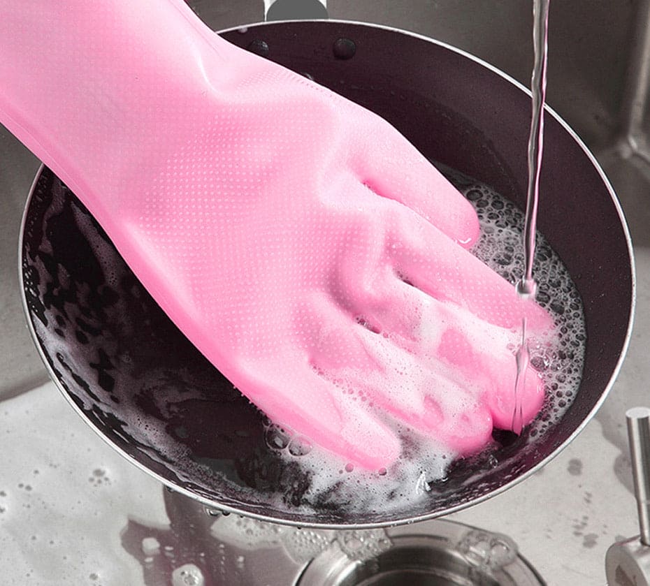 Washing Gloves, Silicone Dish Washer, Hand Gloves For Cleaning